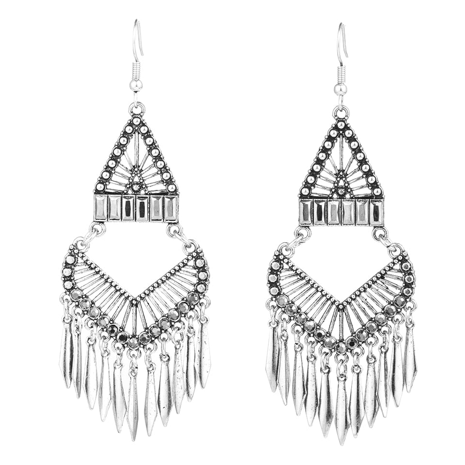 Boho Vintage Ethnic Dangle Drop Long Earrings Hanging Gifts for women  for Women Female Fashion Hanging Jewelry Accessories