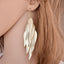 Multi-Layer Feather Tassel Earrings