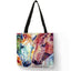 Horse Print Linen Shopping Bag - My Treasure Barn