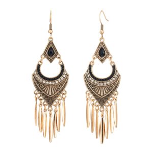 Boho Vintage Ethnic Dangle Drop Long Earrings Hanging Gifts for women  for Women Female Fashion Indian Jewelry Ornaments Ear